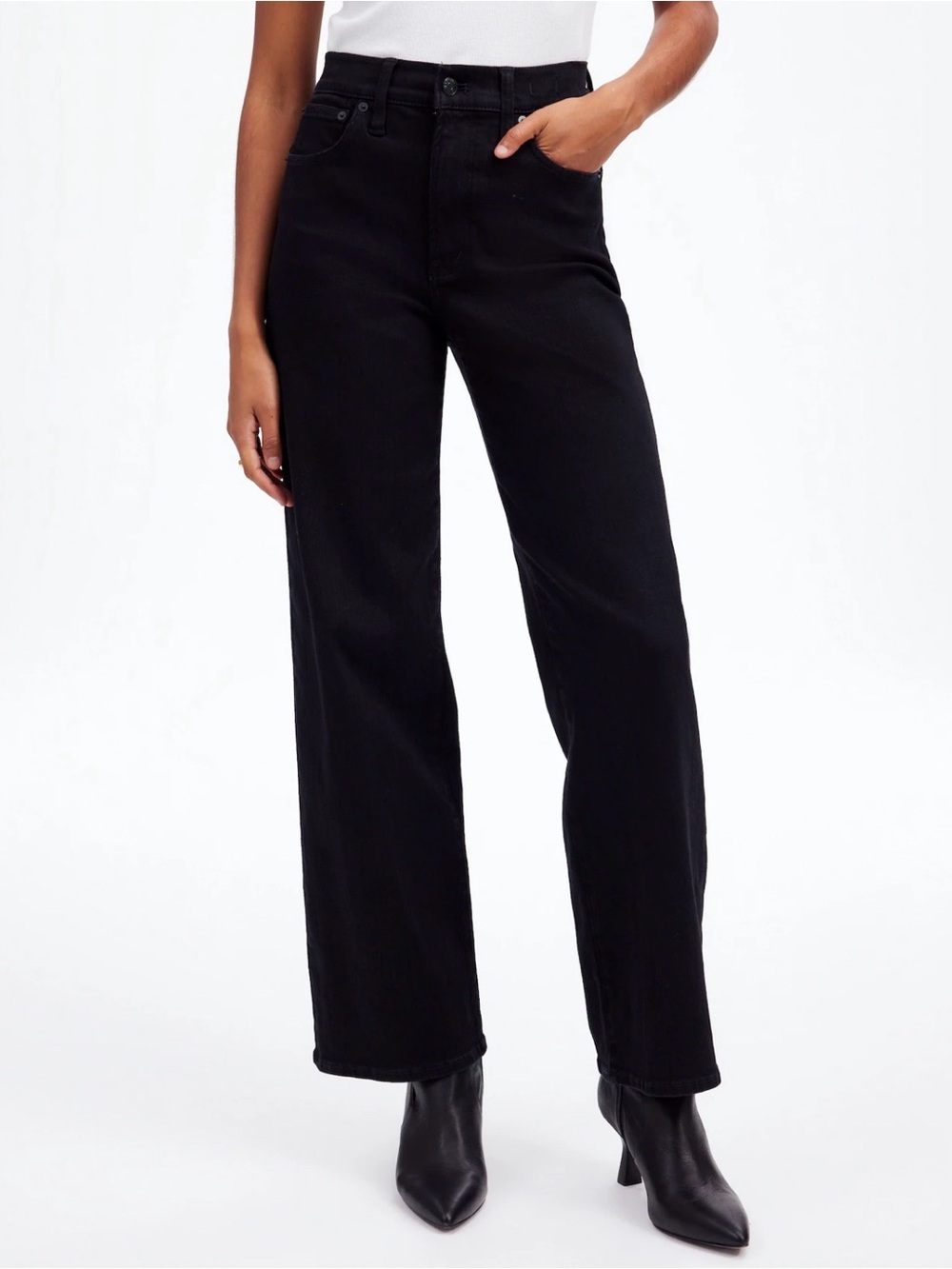Like New Madewell The Perfect Vintage Wide-Leg